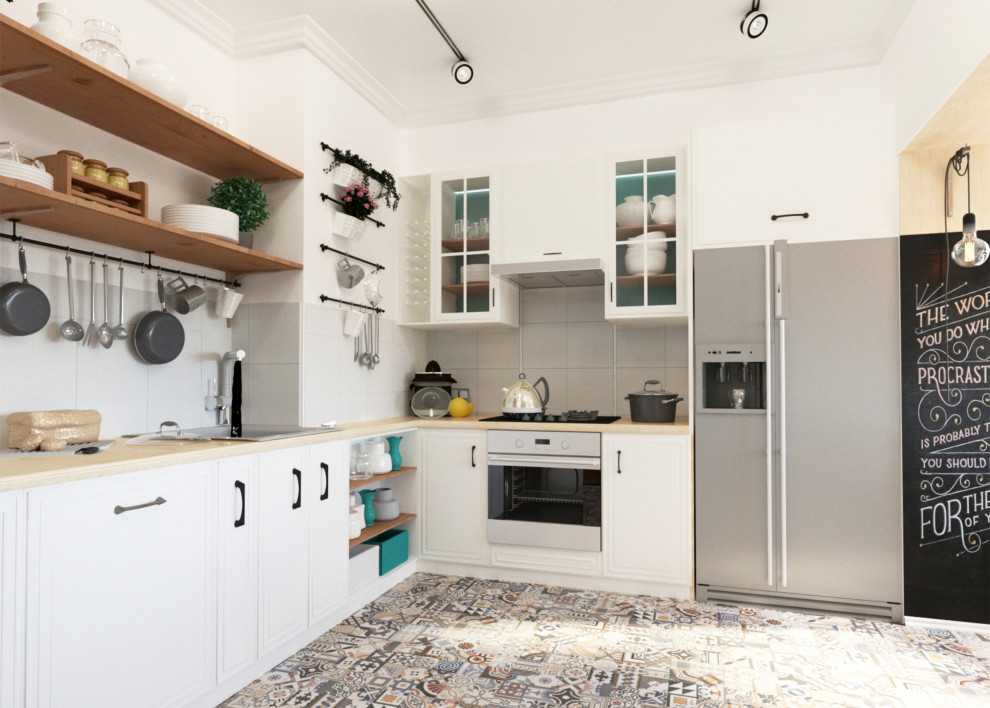 Дизайн кухни в ЖК "Хан-Тенгри"