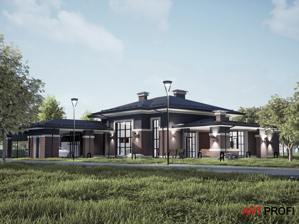 Обложка проекта: Индивидуальный дом 236 м2