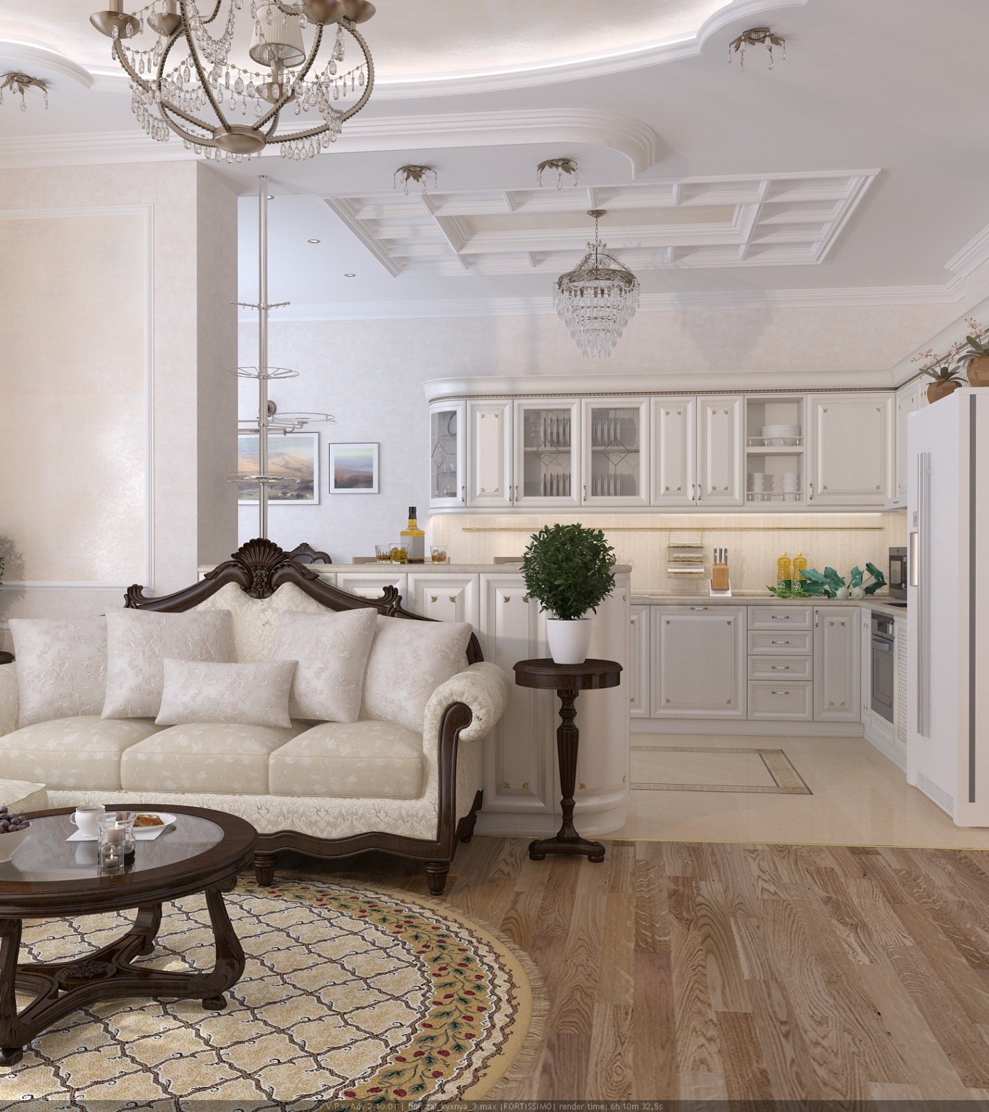 Портфолио. Интерьер классический и артдеко.