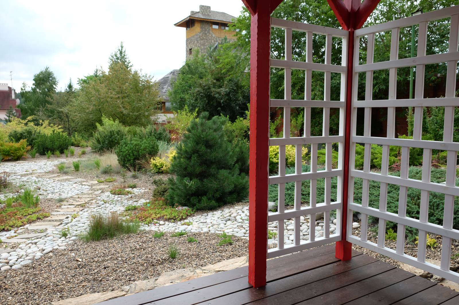 Сад с японским акцентом