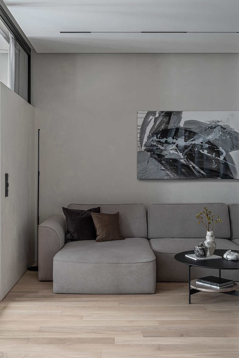 Монохромный интерьер