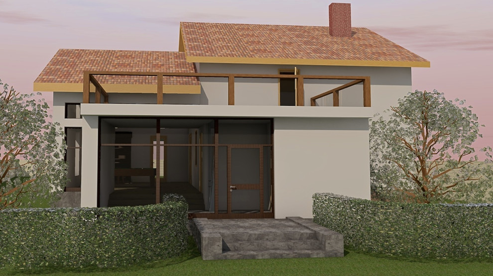 Новая бильярдная в загородном доме (пристройка)