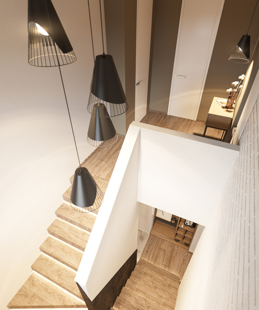 Холл в интерьере частного дома