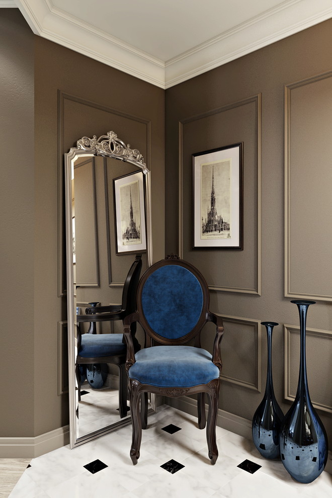 The apartment in a residential complex English Square in Moscow