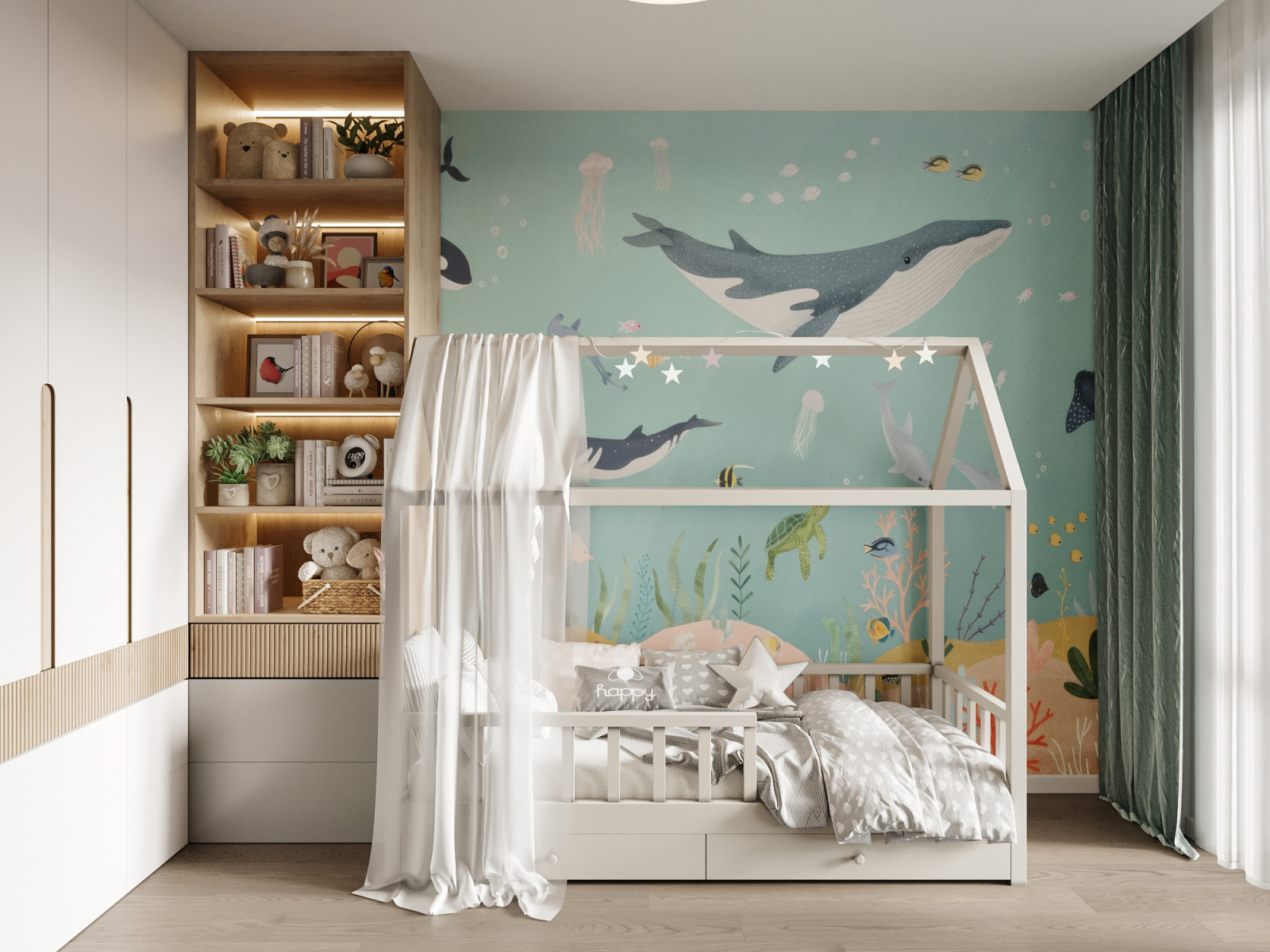 Современный проект квартиры 73 м² в ЖК на Причальном