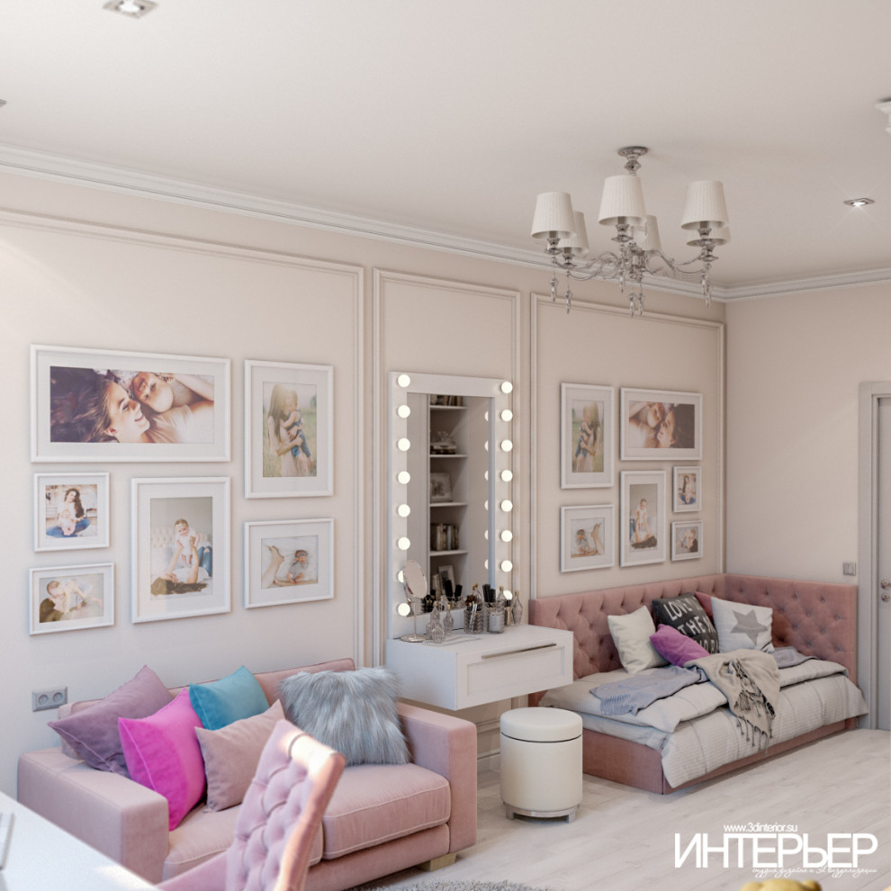 Дизайн-проект детских комнат в квартире г.Кисловодск