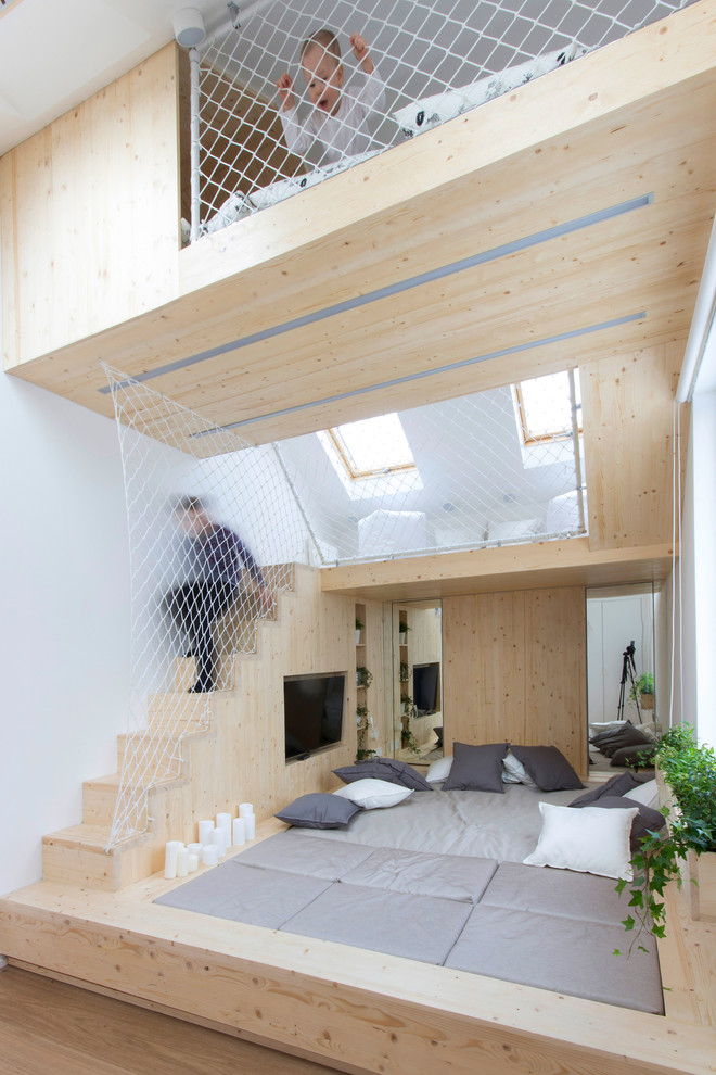 Обложка проекта: Мансарда в жилом доме 2