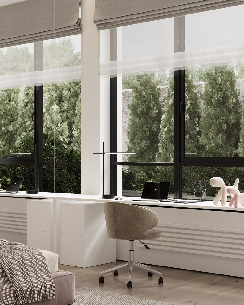 Проект интерьера для загородного дома в Липецке