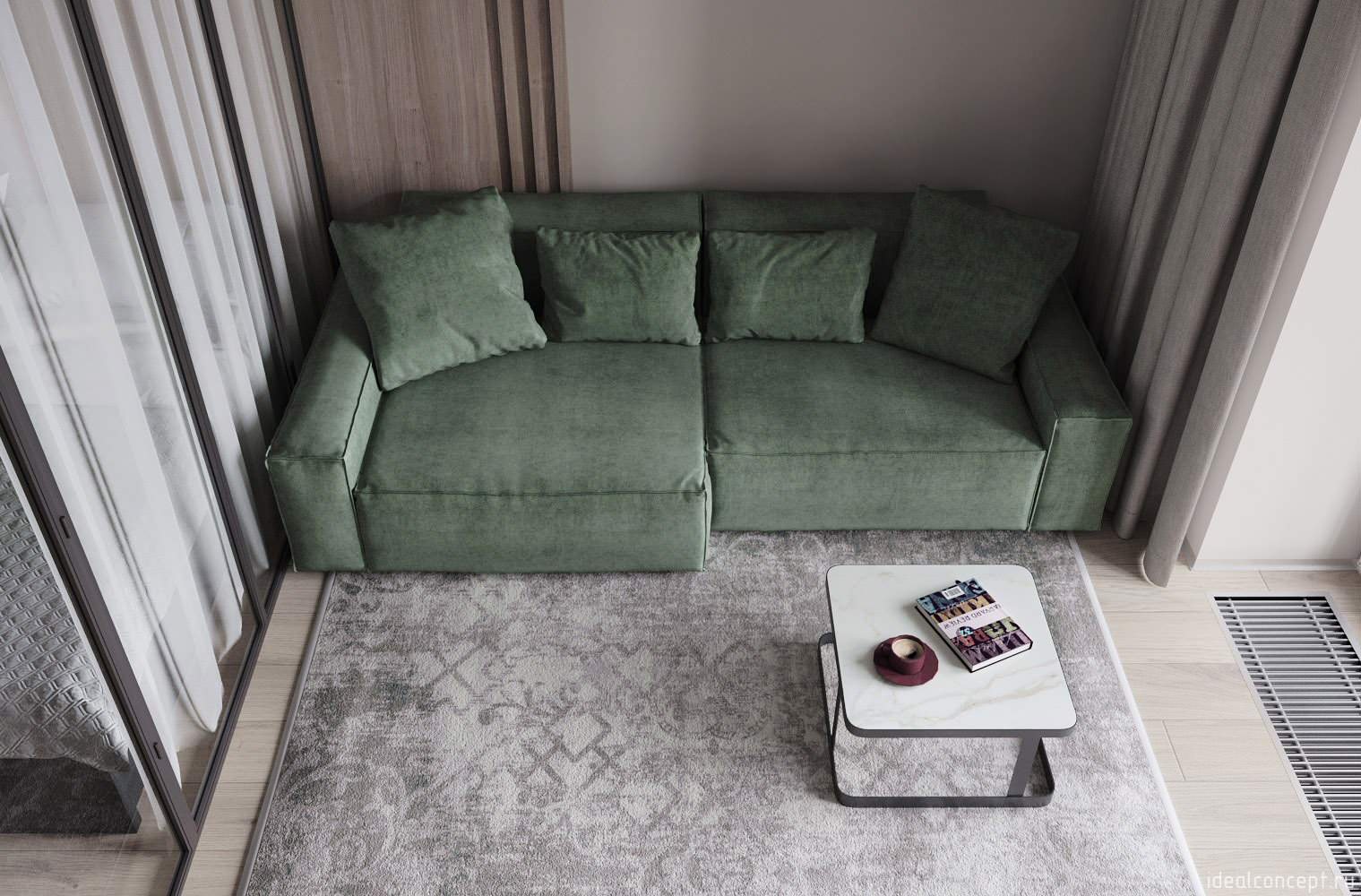 Уютный минимализм в Пушкино.