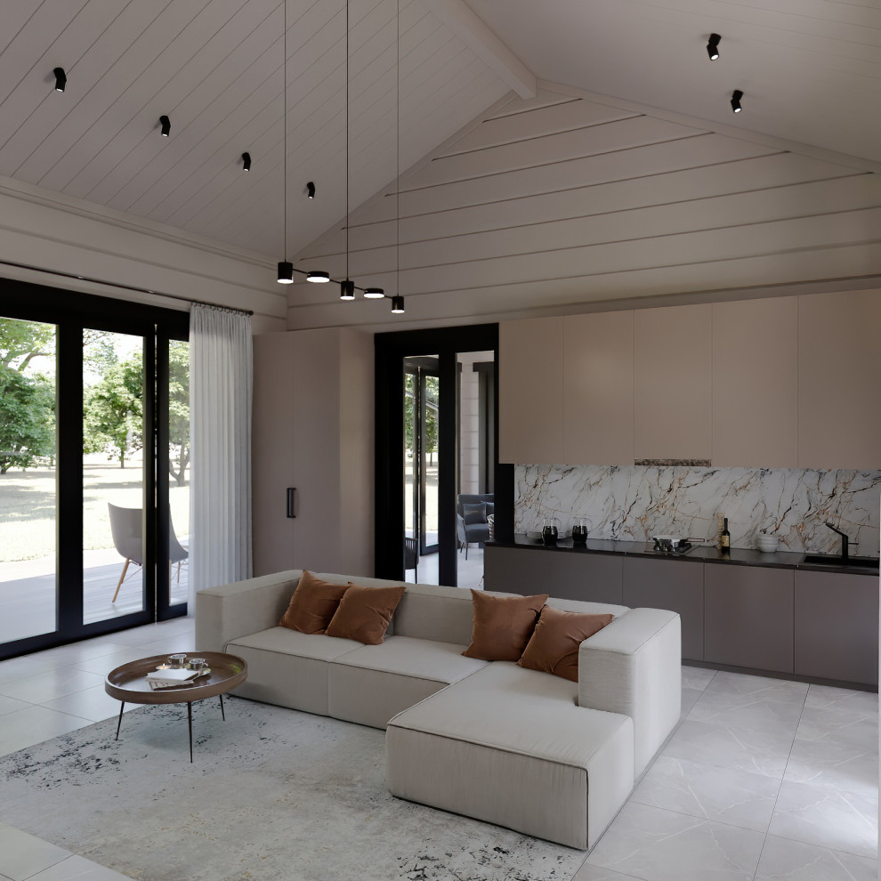 Уютная баня в современном исполнении