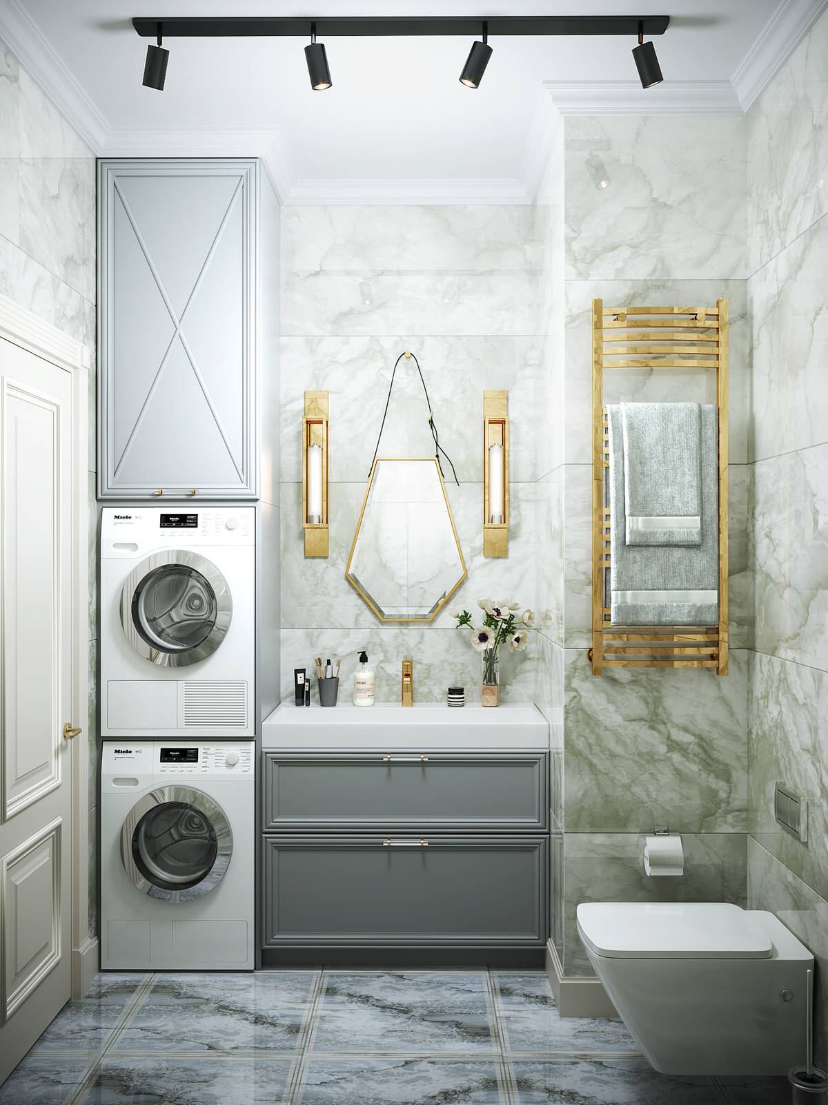 Трёхкомнатная квартира