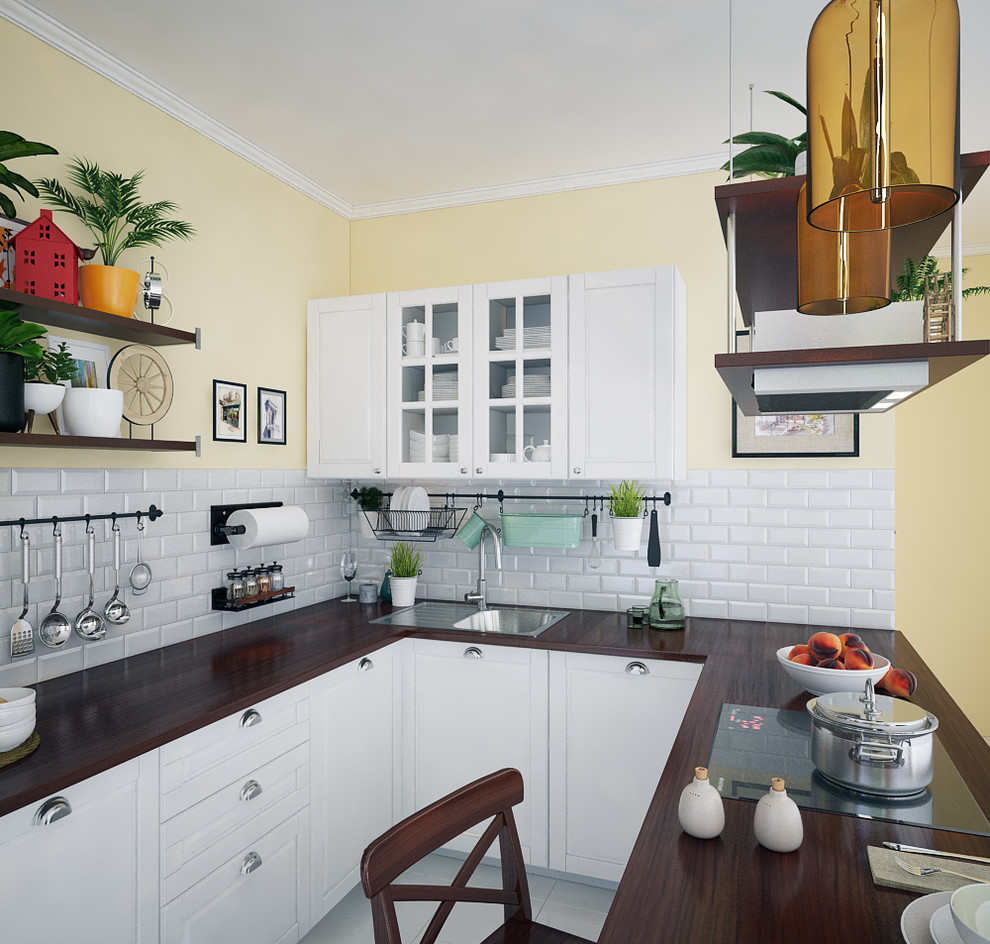 Обложка проекта: Небольшая кухня в Лилле