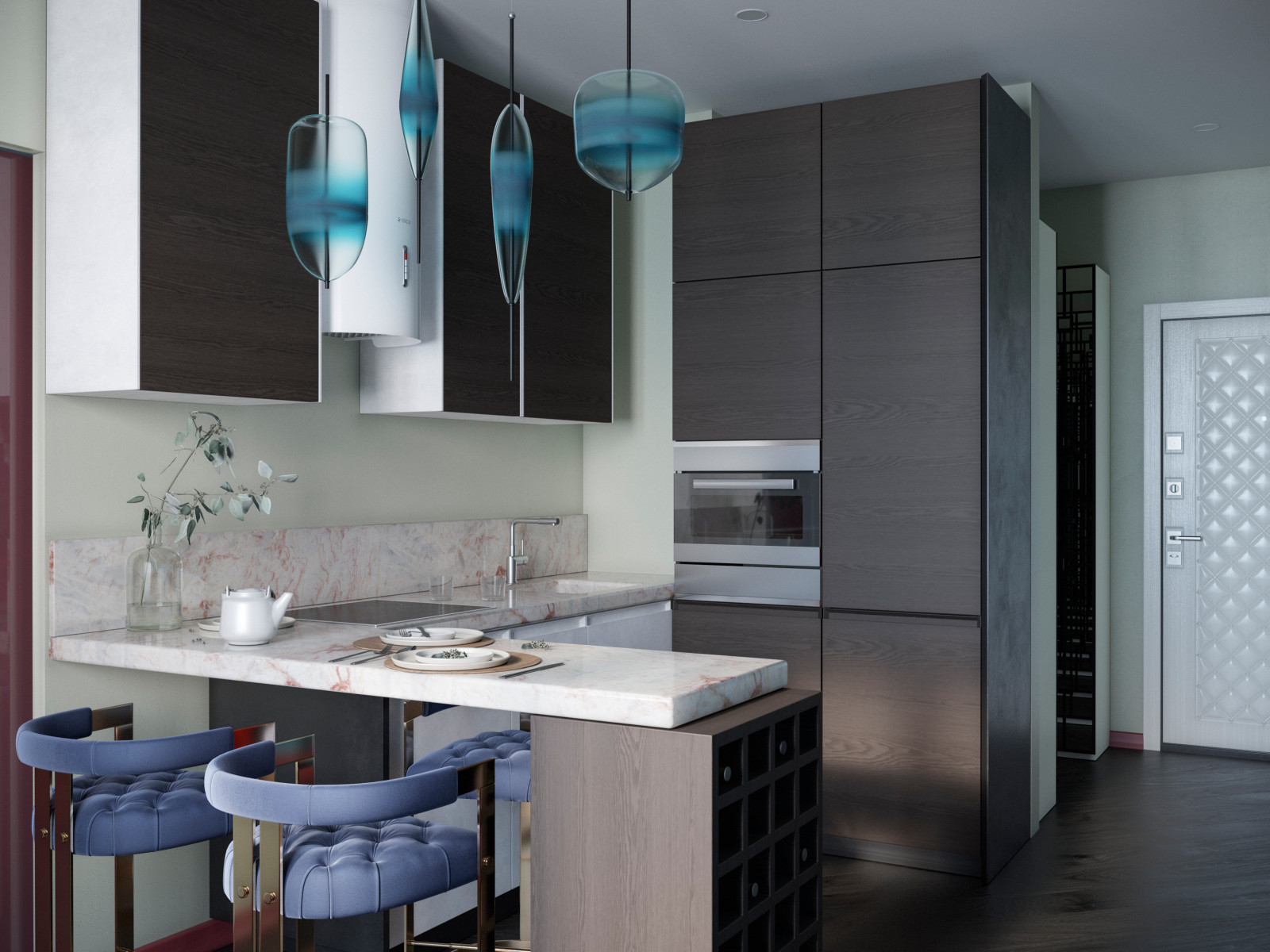 ЖК "Водный". Квартира 60 кв.м.