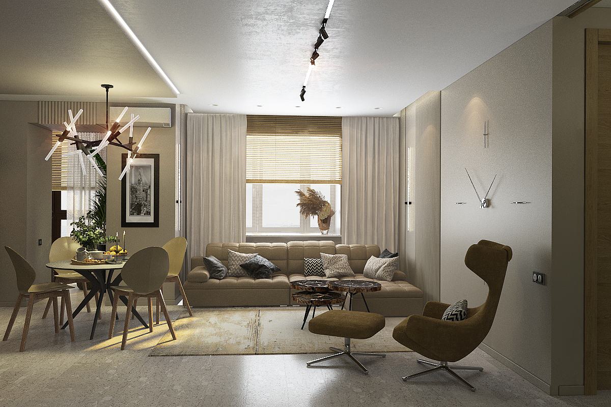 Квартира в современном стиле