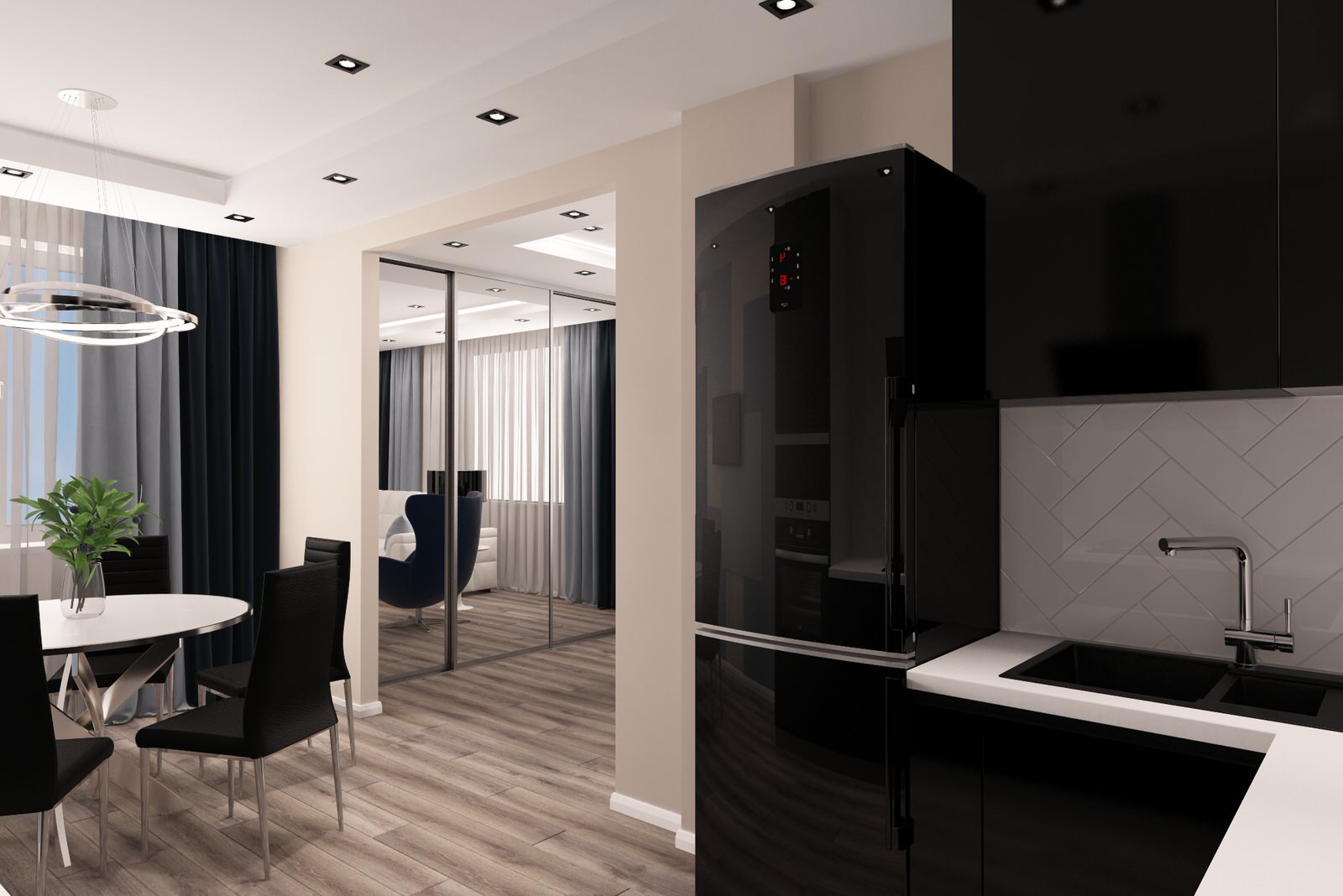 Дизайн коттеджа в  КП "Австрия", г.Краснодар