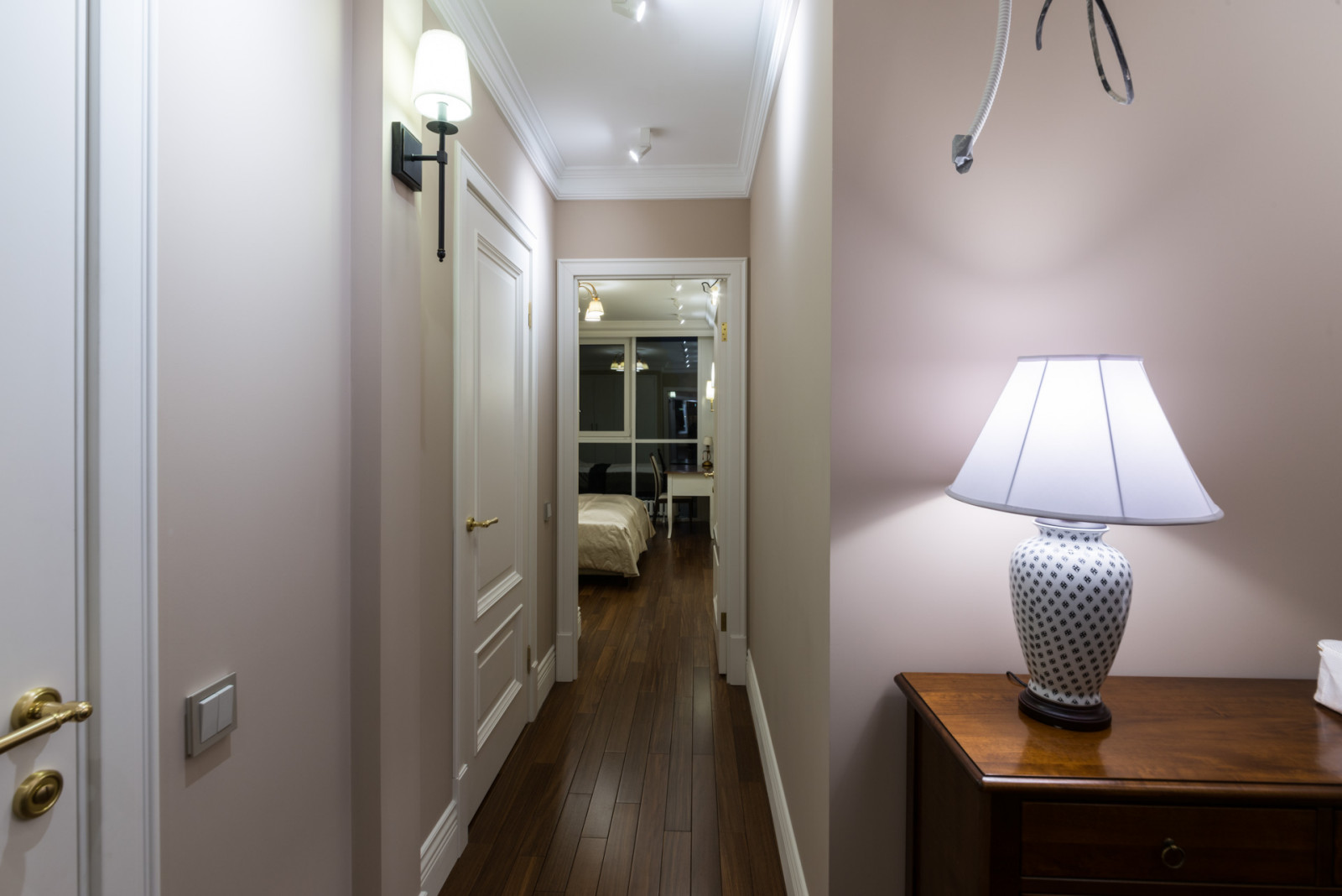 Трёхкомнатная квартира. Работы по дизайн-проекту