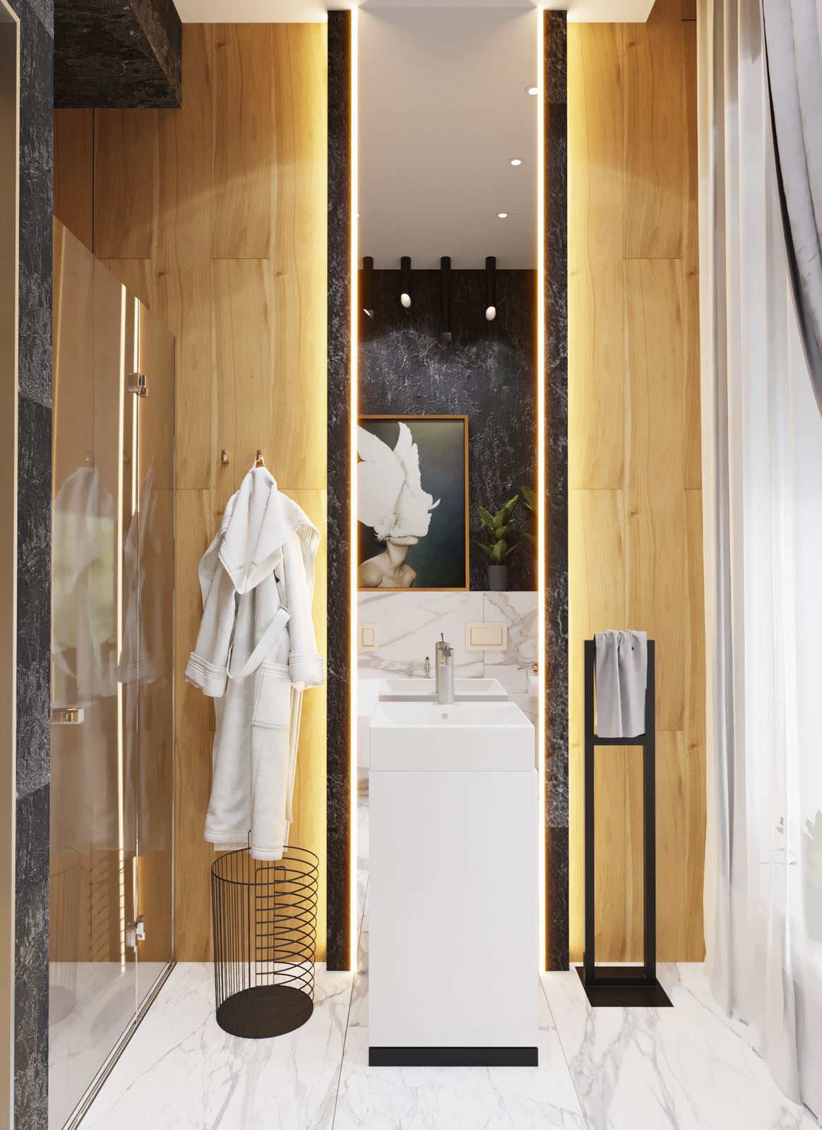 Лесной остров. Санузел