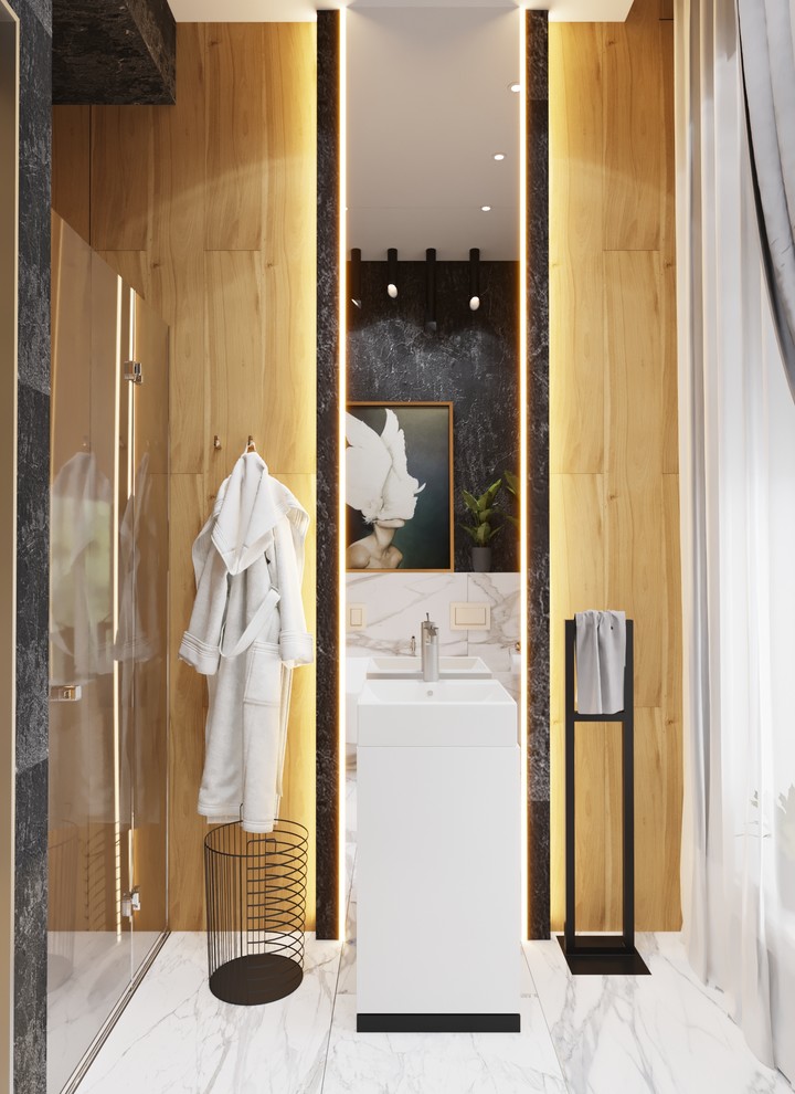 Лесной остров. Санузел