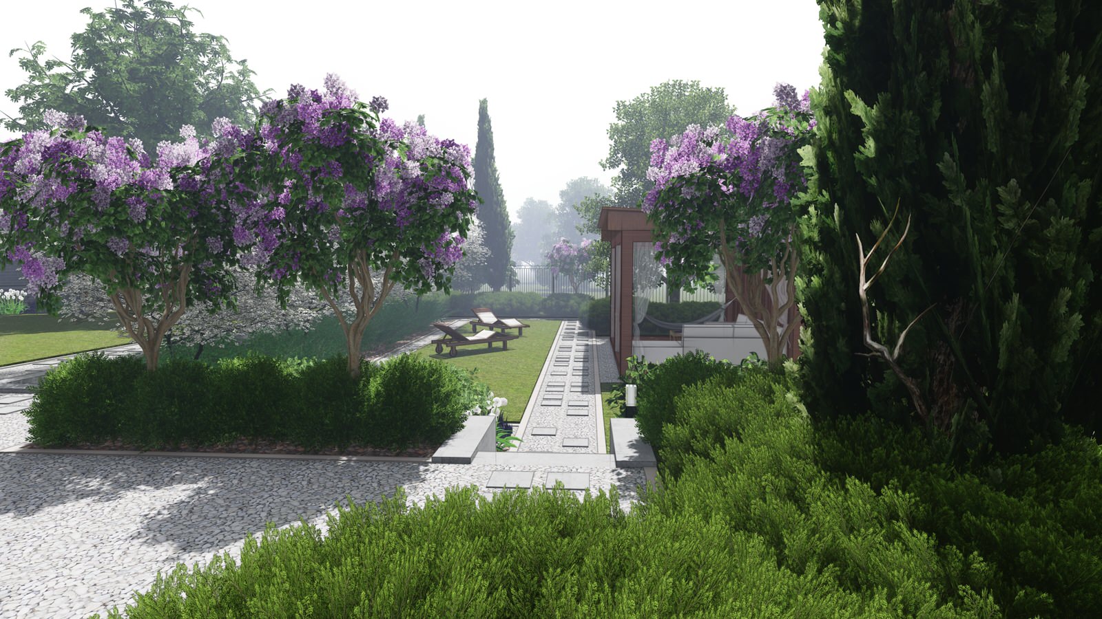 Сад лавандовых грёз