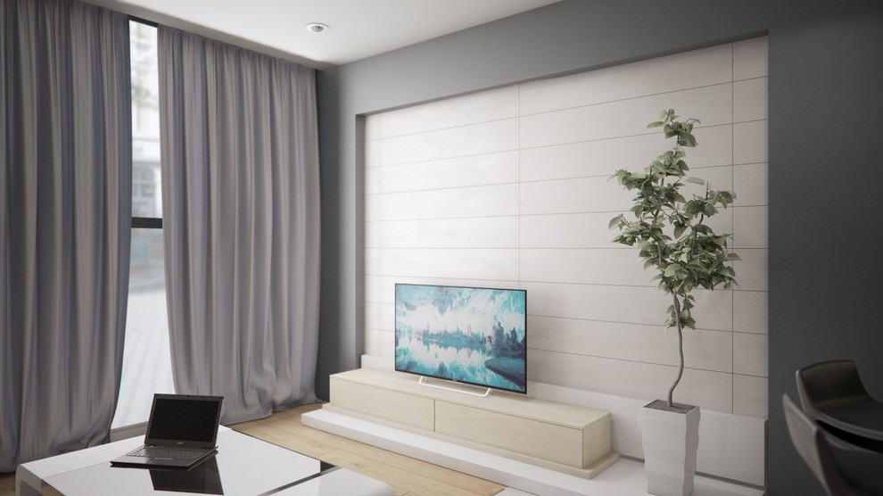 Обложка проекта: Просторный современный дизайн квартиры по ул. Народной воли, 69