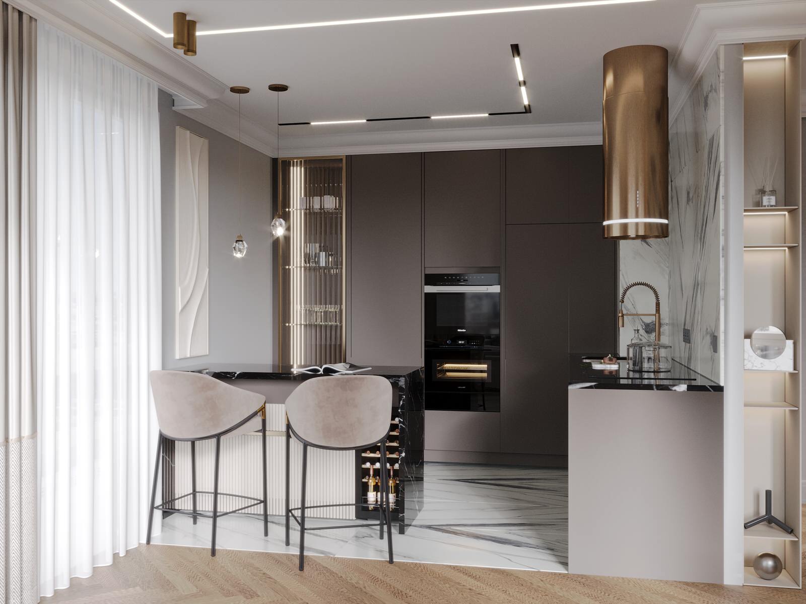 Квартира в современном стиле