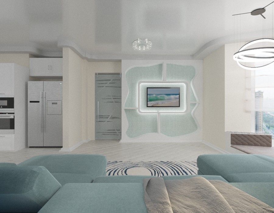 Многокомнатная квартира в Краснодаре