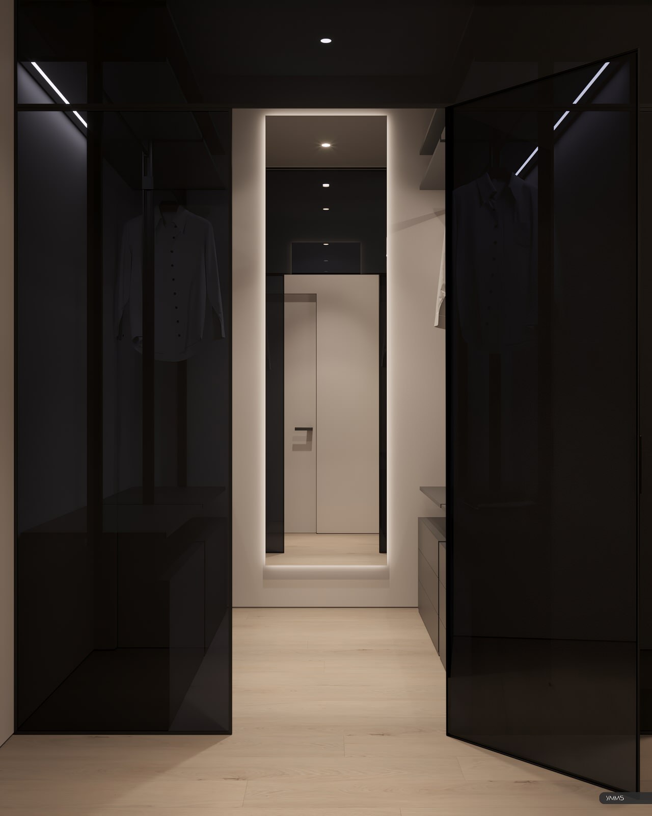 MIRA | Проект двухуровневой квартиры на проспекте Мира