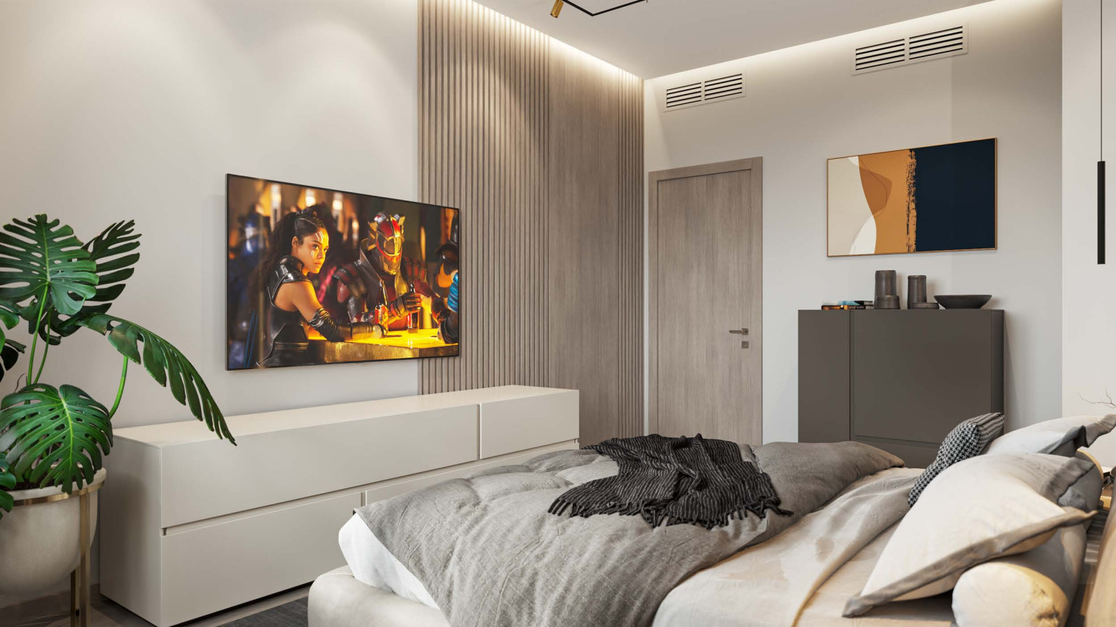 Хозяйская спальня в ЖК Титул