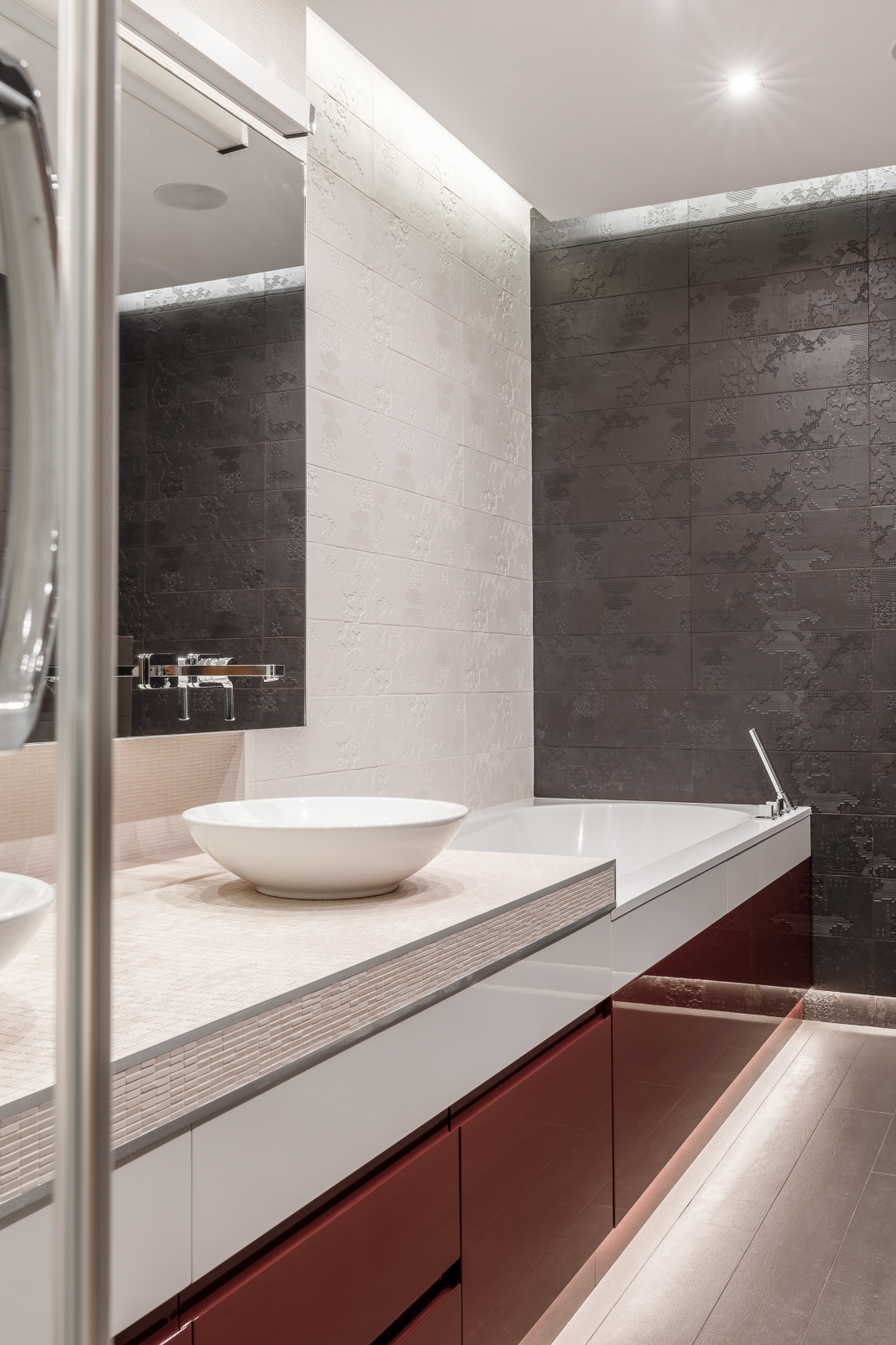 Лофт(фотографии ванной комнаты)