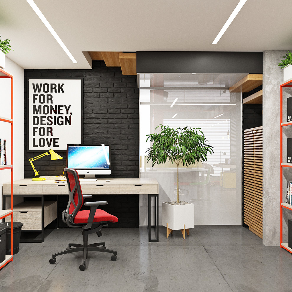 Лофтовый open space в офисном пространстве