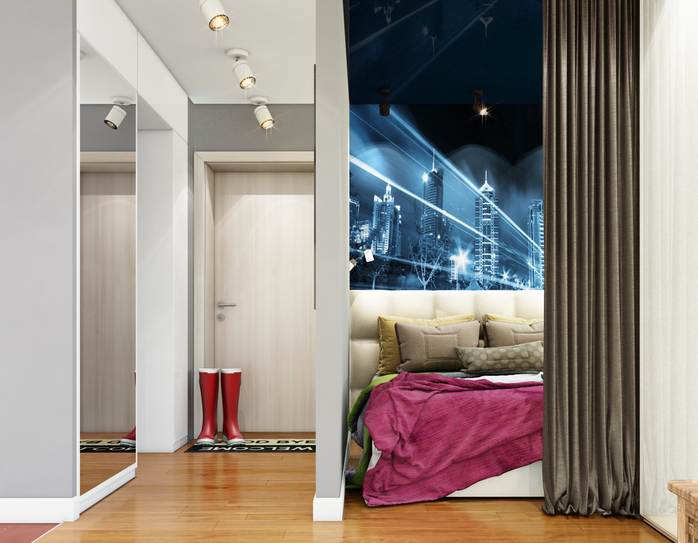 Квартира-студия для молодой девушки