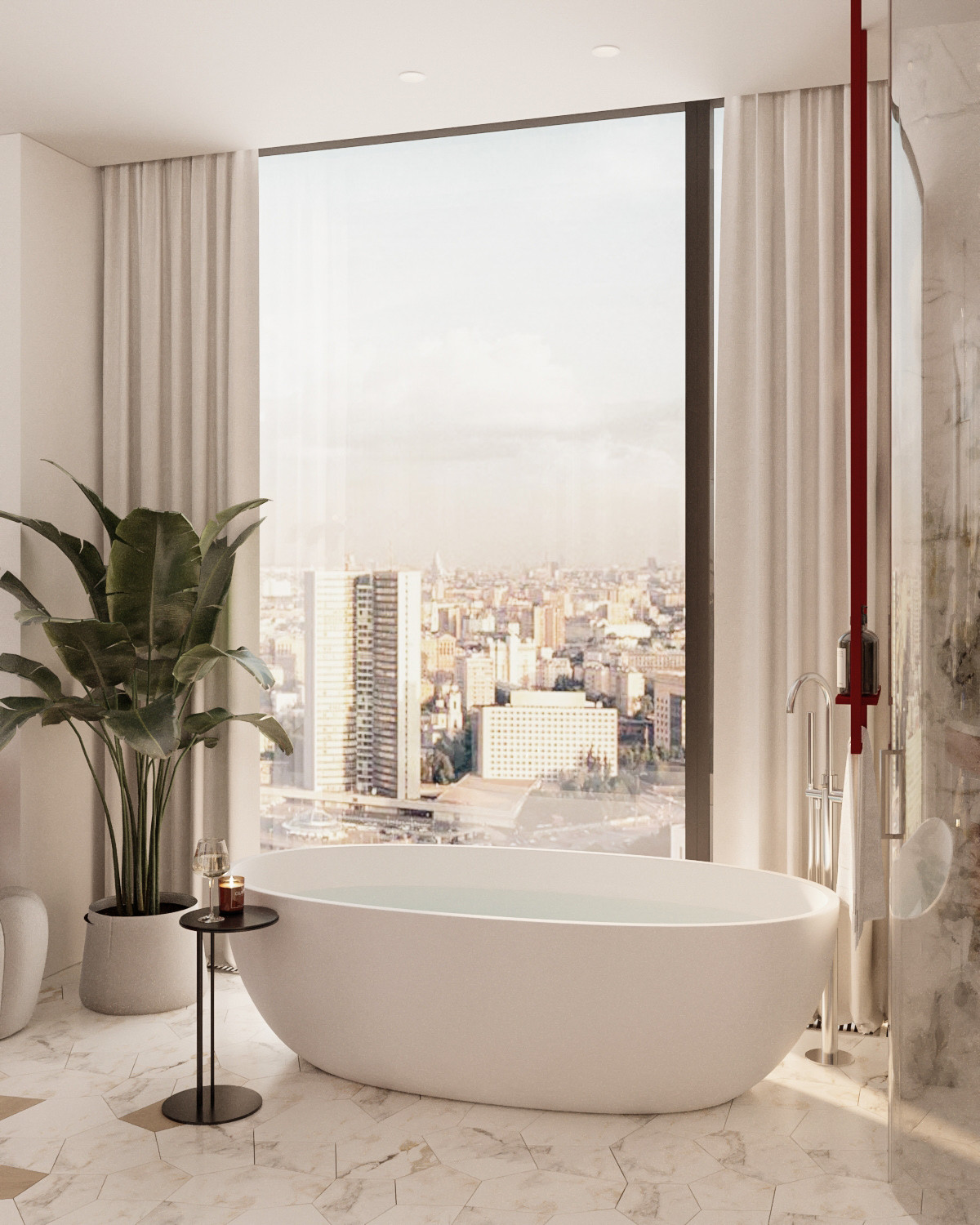 Квартира в стиле фотостудии без единой стены