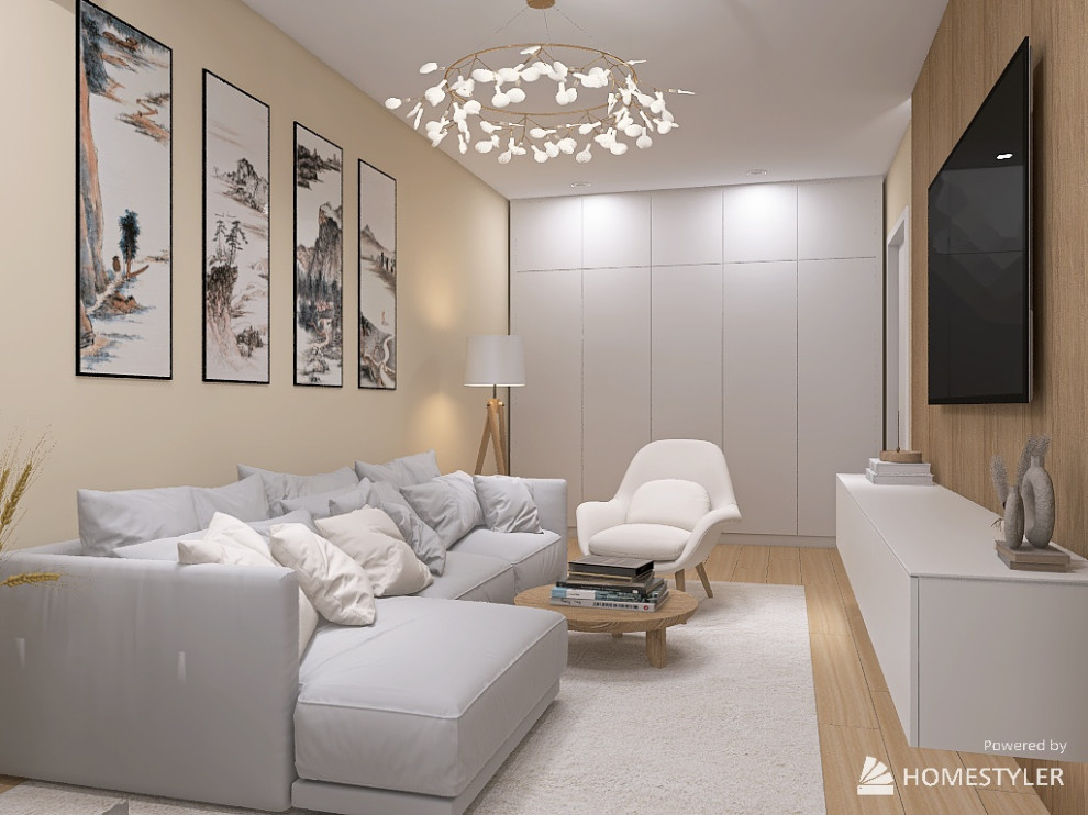 Современный стиль 45 кв.м.