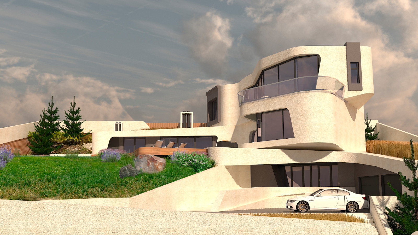 Вилла "Бегущая по холмам". г. Новороссийск.