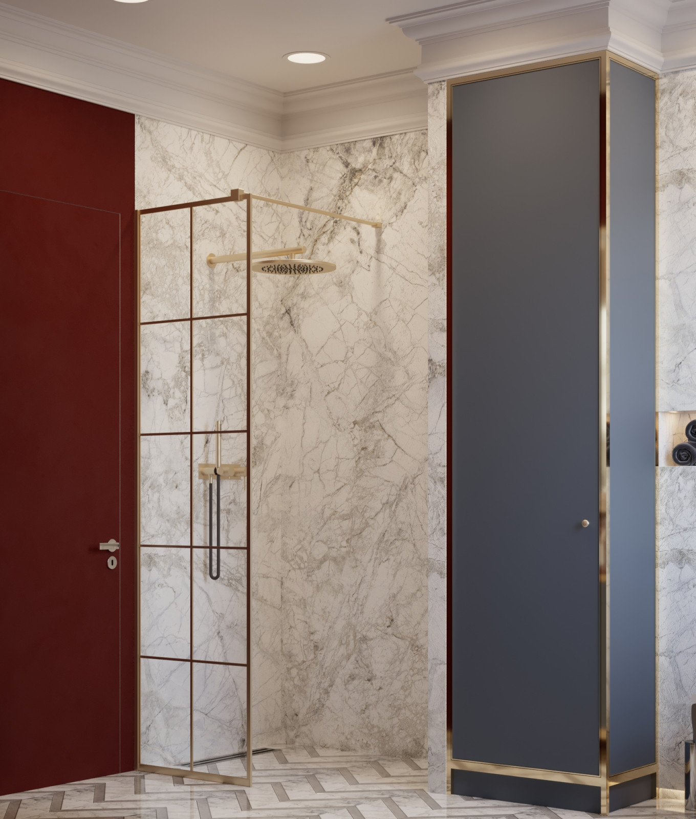 Мансардная квартира, Современная классика