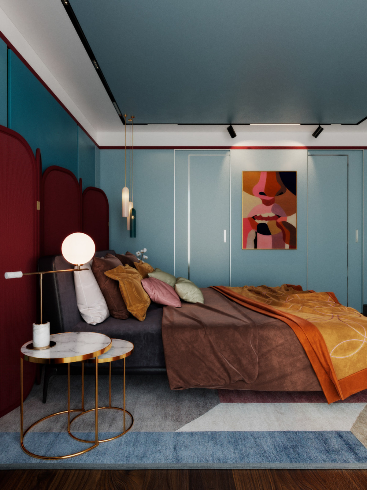 Дизайн проект квартиры на Бытхе, 70 кв м.