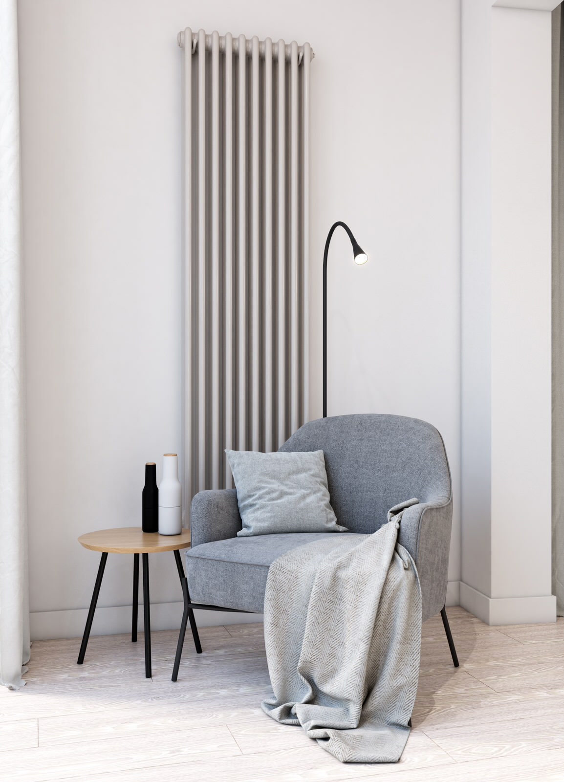 Квартира в Сканди минимализме