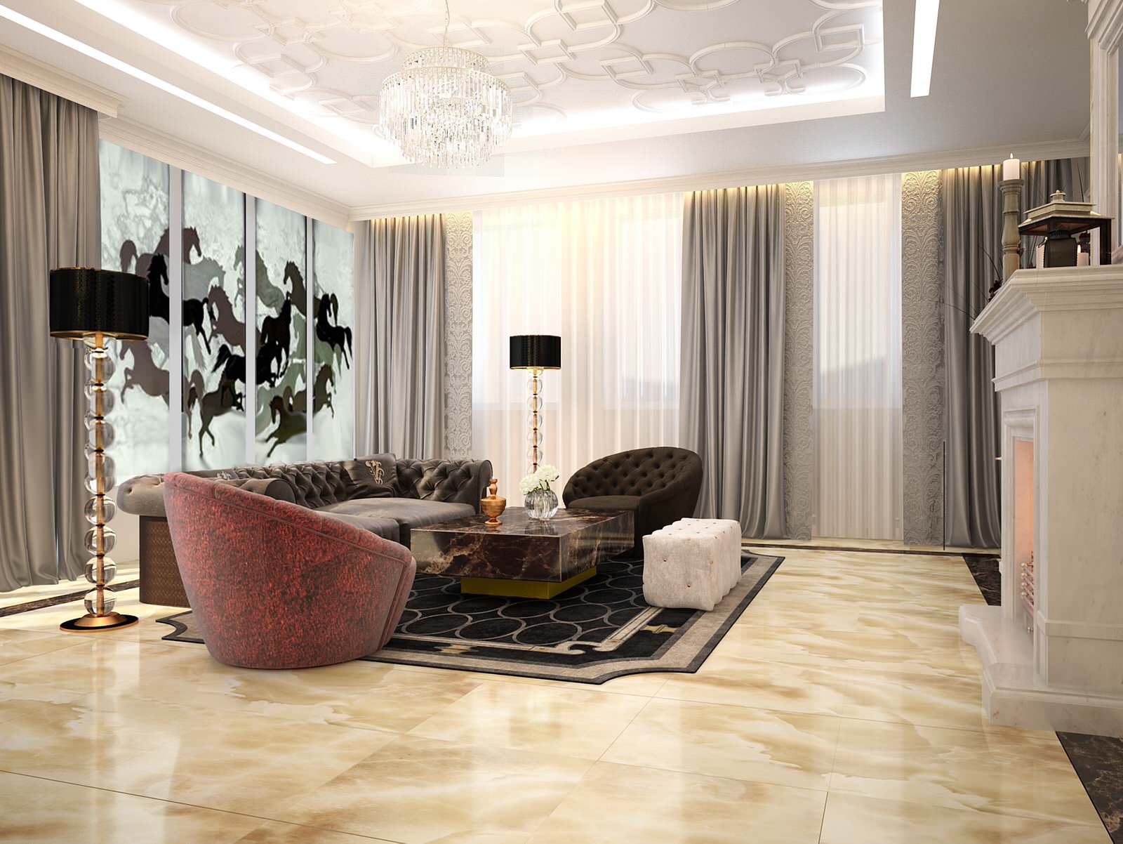 Обложка проекта: Частный дом в стиле "АР-ДЕКО" в КП "Бор-11"