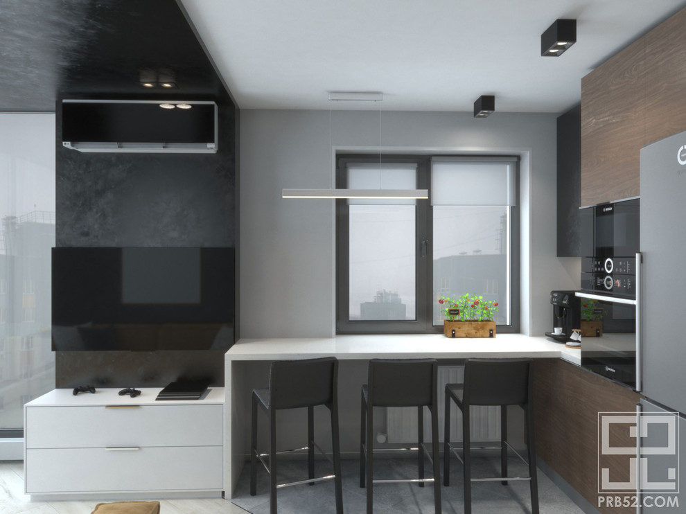 Проект частного интерьера в ЖК "7 Небо"