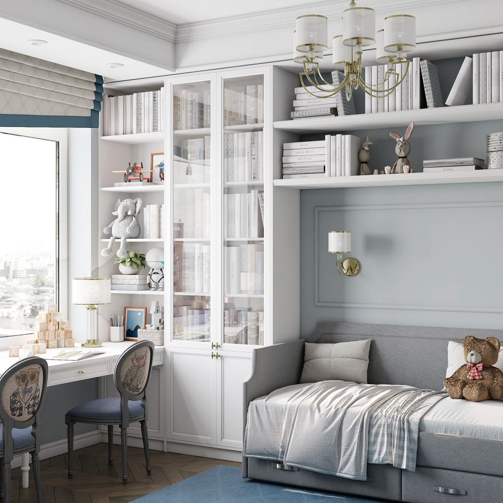 Дизайн проект в Н. Новгороде для семьи с близняшками