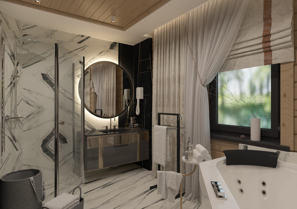 МО д. Супонево ванные комнаты