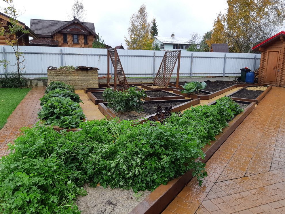 цветники, огород  " Теплые грядки"