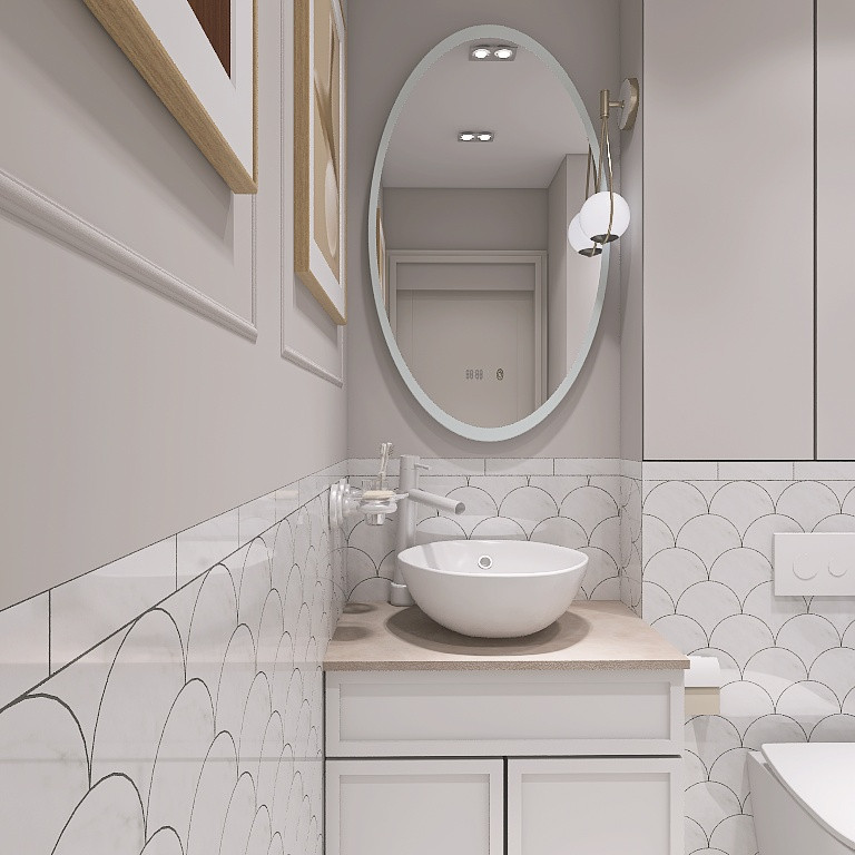 Дизайн-проект 2х комнатной квартиры