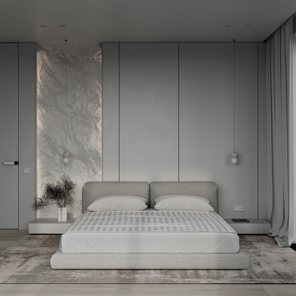 Дизайн мастер-спальни в загородном доме