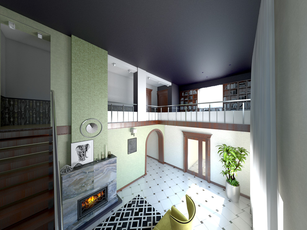 Гостиная со вторым светом