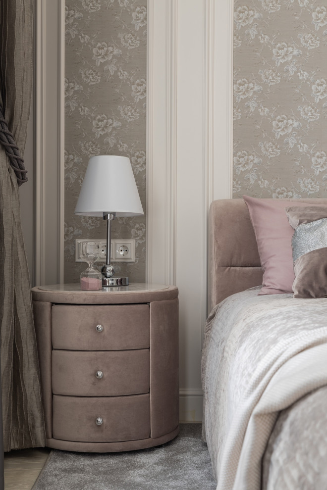 Четырехкомнатная квартира в стиле неоклассика 164 м2