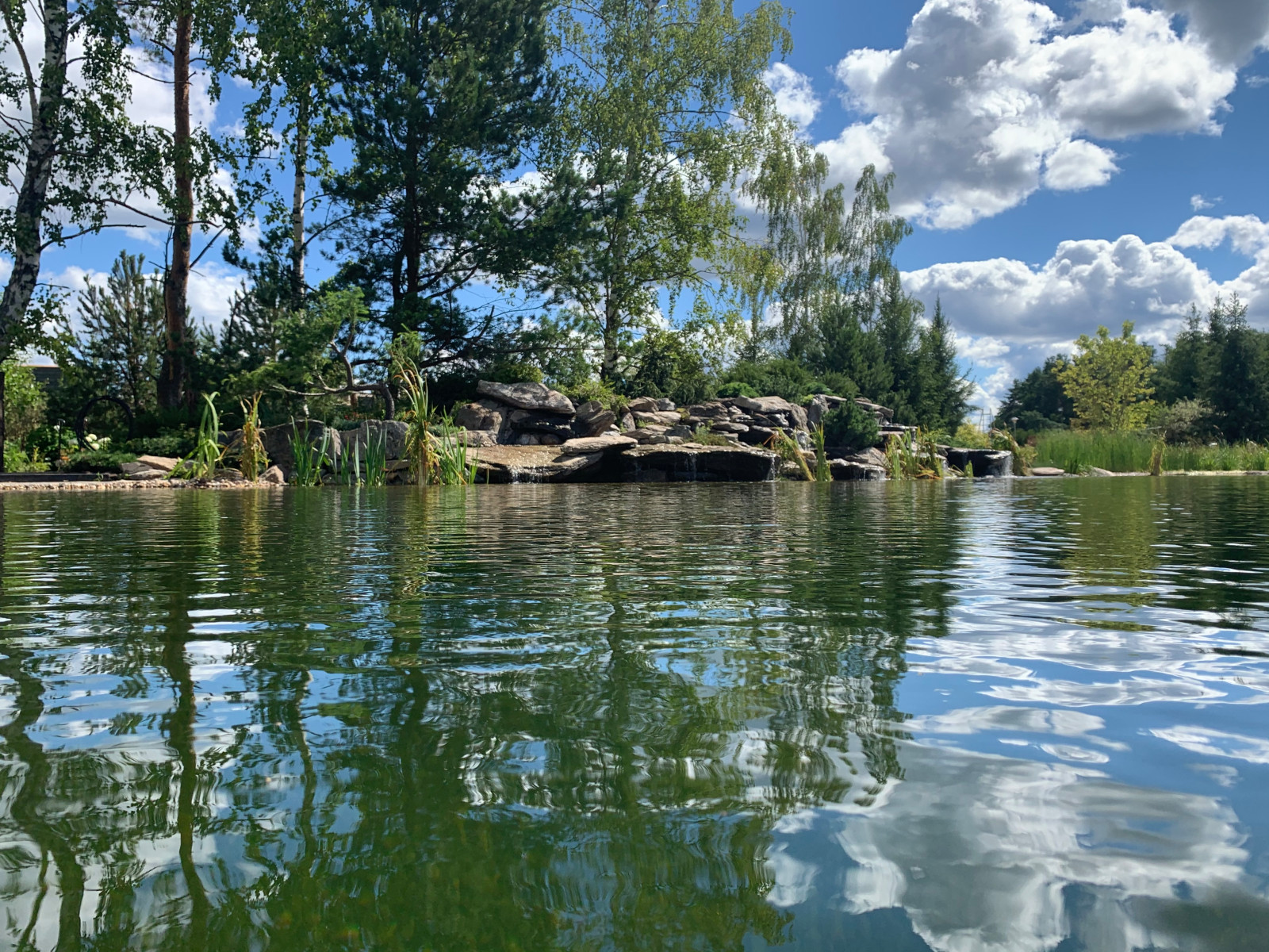 Ландшафт в поселке "Бенилюкс"