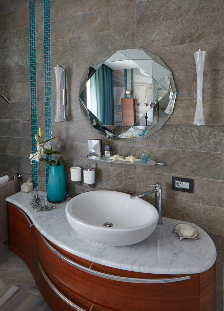 Ванная и санузел в современном стиле.