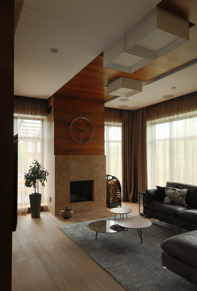 Интерьеры индивидуального жилого дома на Калужском шоссе