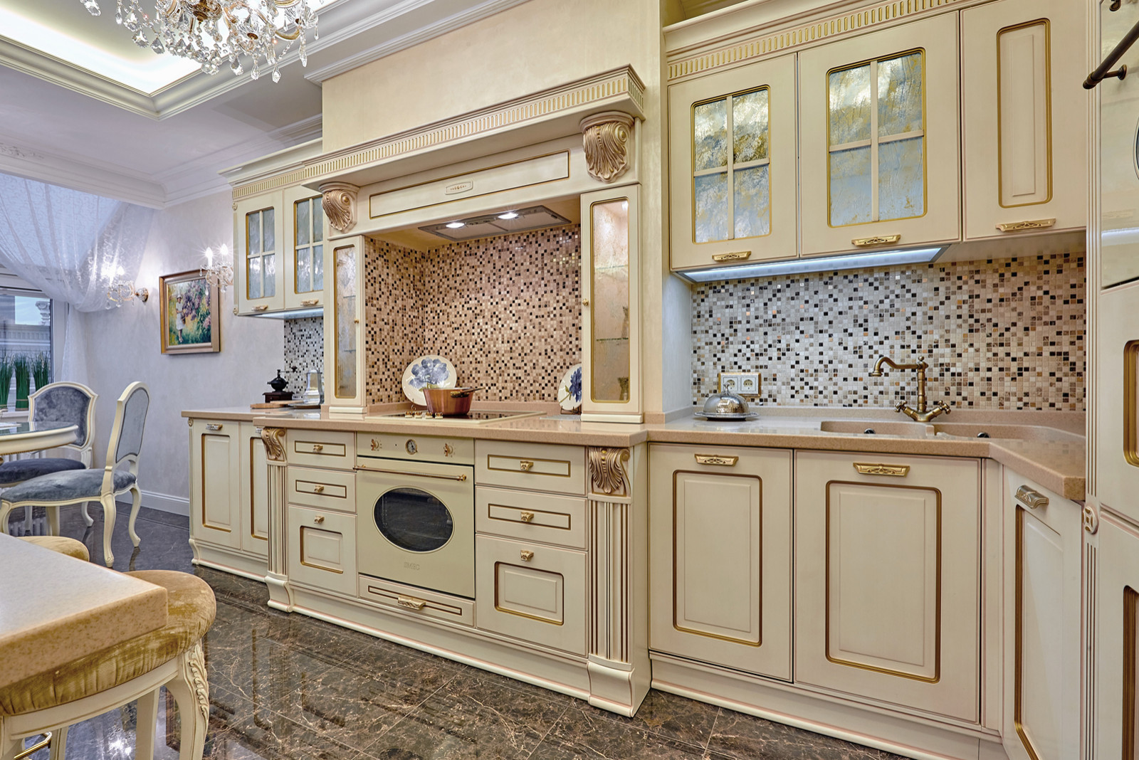 Сливки общества (4-х комн. квартира в ЖК "Золотые ключи")